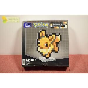 MEGA Pokemon Eevee Pixel Building Toy Kit 323pc